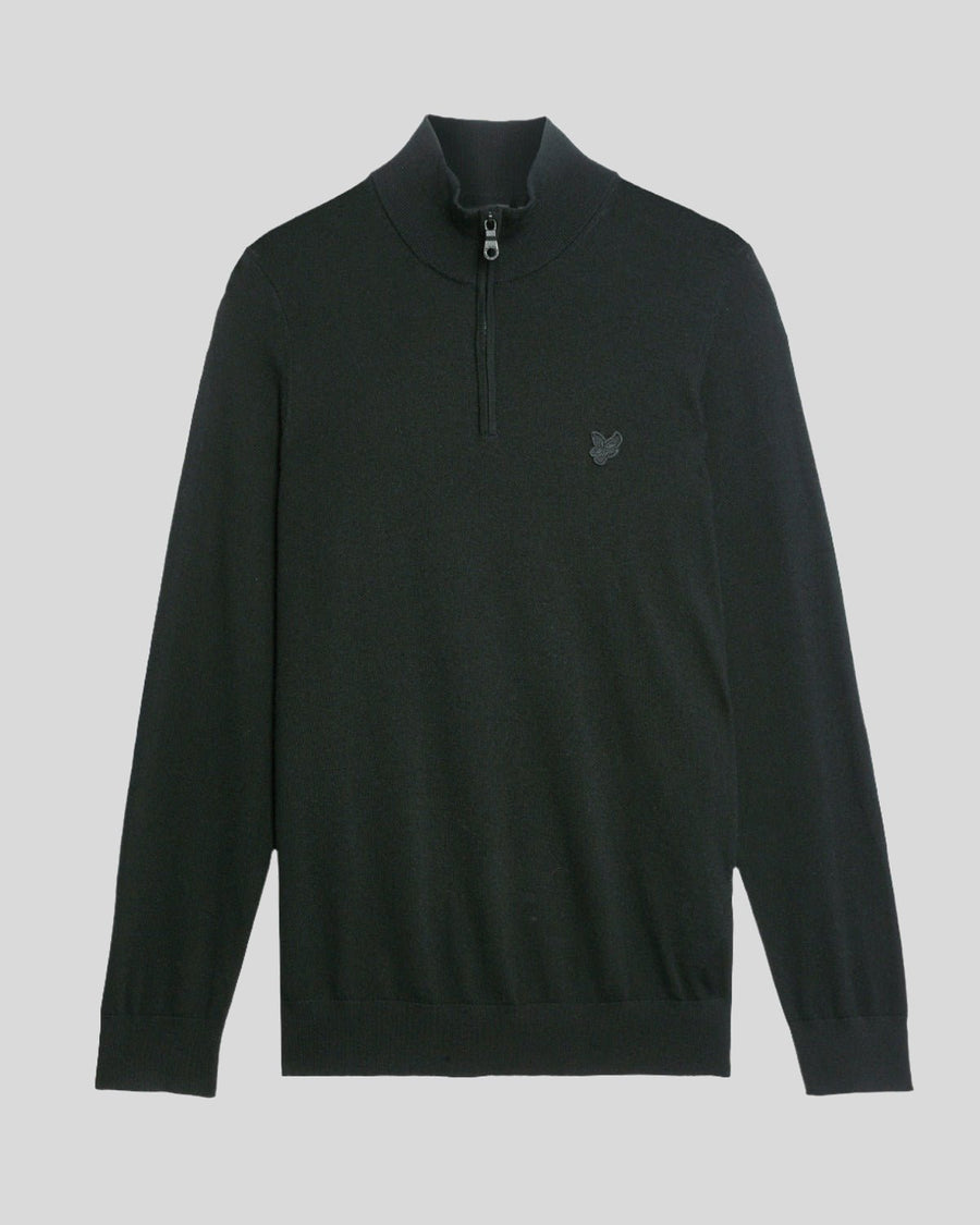 Merino Wool Jumper - Black